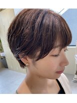 モカヘアー(mocha hair) マッシュショート/パーマ女子/ゆるふわパーマ