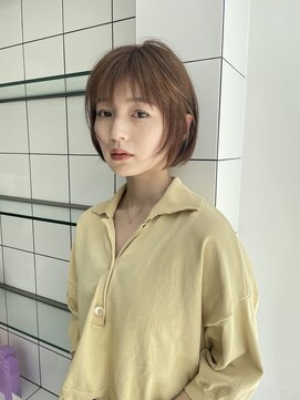 スノッブ(SNOB) ベージュボブ◯浜本大志