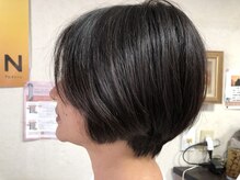 フィジカル美容室の雰囲気（忙しい朝のヘアセットが楽になるカットです☆）