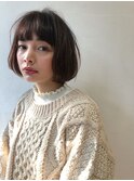 ショートボブ/ミニボブ/マッシュ/切りっぱなし/柏駅