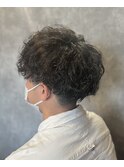 メンズスタイル スパイラルパーマ