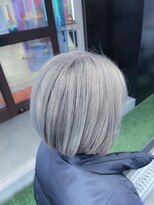 ボックスミコ(Box mico.)&nbsp;【BOXmico.】オールジャンルに好かれるお洒落シルバーボブ