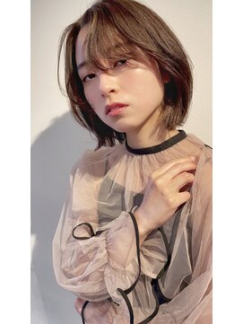 ヘアメイク パッセージノエ 浜田山店(Passage noe) エアリーレイヤーボブ