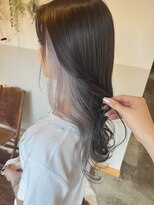 ヘアーデザインサロン スワッグ(Hair design salon SWAG) white silver