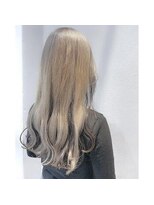 ヘアーメイクパウダー 天王寺寺田町店(Hair make powder) 小顔ロングミディアムホワイト20代30代40代くびれミディ韓国ヘア