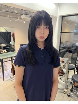 トレス(TRESS) 透明感抜群ブルーブラック！レイヤースタイル◎