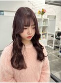 ラベンダーブラウン/ラベンダーカラー/暖色カラー