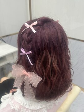 ヘアセットアリエス(aries) あみたらし