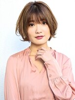 ヘアメイク フレンシア(hair make flencia)&nbsp;無造作ショートボブスタイル