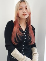 アンアミ シブヤ(Un ami shibuya)&nbsp;グラデーションカラー/内巻きレイヤーロング