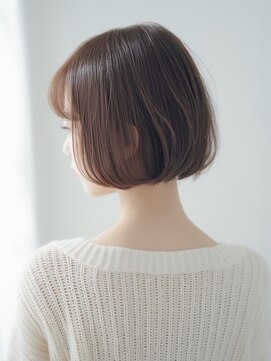 ドアーズ(Door's) 30代40代ショート白髪染めグレイカラーボブ艶栄名駅伏見丸の内