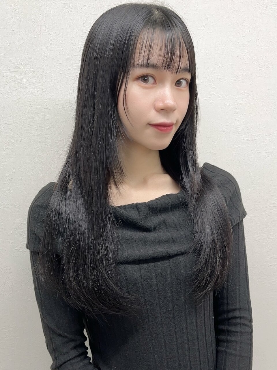 馴染ませレイヤーカットと高級エクステ80本で美髪ロングに