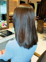 ヘアリゾート粋 ティガ 池袋店(tiga)&nbsp;艶髪カラー/ダークブラウン