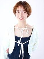 ヘアサロン ガリカ 表参道(hair salon Gallica)&nbsp;やわらかニュアンスパーマのナチュラルマッシュヘア