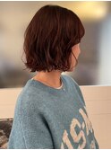 大人可愛い/ボブ/ショートボブ/ニュアンスパーマ/20代30代
