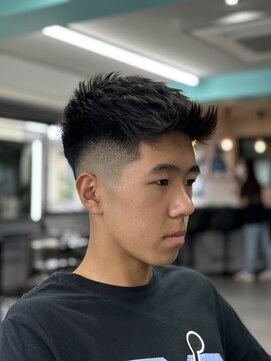 ヘアーラボ 樟葉(Hair Labo) Textured スキンフェード 枚方市 南楠葉