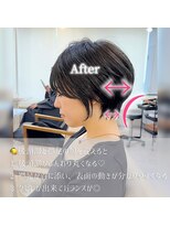 トッカ ヘアアンドトリートメント 難波店&nbsp;ショートカット/ショートヘア/ショートボブ/30代40代50代/難波