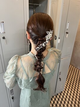 イキプラスディードットログ 大和八木駅前店(ikii+D.Log) 結婚式ヘアセット