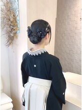 プリマベーラ(Primavera) 卒業式のヘアセット・はかま着付け 45