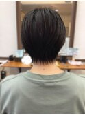 軽やか束感ショート