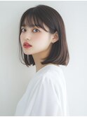 【MICHI 富田店 西村 亜矢】 アッシュブラウン ミディアム 艶髪