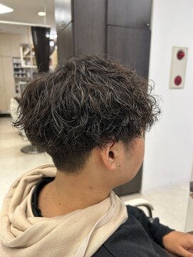プランタン フォー ヘアー(printemps FOR HAIR) 波巻きスパイラルパーマ/刈り上げマッシュ