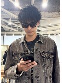 波巻きパーマスパイラルパーママッシュ波巻きスパイラルパーマ