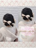 ライブ前におすすめ！もこもこツインおだんご♪_優希