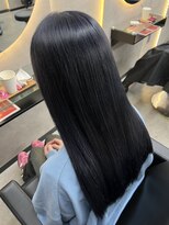 ルノン(LUNON)&nbsp;ブルーブラック/ネイビーブルー/ブリーチカラー