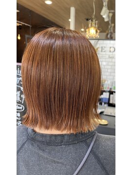 エデン(EDEN) 切りっぱなしオレンジカラー