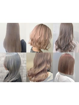 最善の処理剤/最善の薬剤/最善の調合にこだわりお客様の【美髪ブリーチカラー】を実現します♪