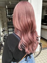 カノン(kanon)&nbsp;【kanon松戸】香野優子　染めるエクステピンクベージュ