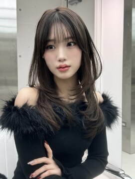 レディアル 渋谷(REDEAL) 韓国ヘア/ブリーチ/暖色カラー/ワンホン【レイヤー/渋谷】