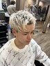 【寄口啓指名】メンズカット＋カラー＋トリートメント（眉毛カット無料）