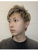 メンズふんわり無造作スタイル