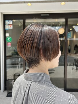 ラック 津田沼(LUCK) ショートボブダブルカラーインナーカラーケアブリーチ