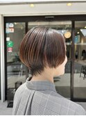 ショートボブダブルカラーインナーカラーケアブリーチ