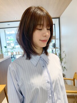 ケーツー 谷町(K-two) レイヤーミディアム*レイヤーカット*髪質改善*30代40代50代