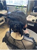 結婚式前のヘアセットお任せ下さい！