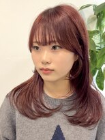 ビューエヒメ(VIEW EHIME)&nbsp;小顔可愛いレイヤーカット×アッシュカラー10代20代30代