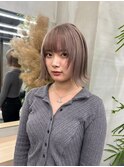 【GEEKS渋谷】イメチェン/初ブリーチ/レイヤーボブ/春夏カラー