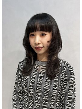 リアン バイ キートス(Lien by kiitos) レイヤーカット/顔まわりレイヤー/ミディアムレイヤー