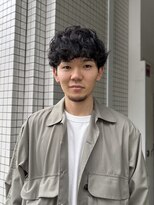 ラパンセヴェールメンズ 栄(LA PENSEE VERT MEN'S)&nbsp;くせ毛を生かしたルーズカール