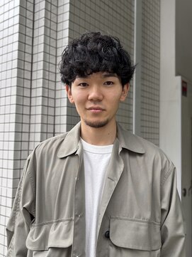 ラパンセヴェールメンズ 栄(LA PENSEE VERT MEN'S) くせ毛を生かしたルーズカール