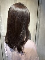 ロナロナ 髪質改善大人オフィスカラーミディアムボブ