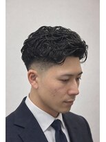 プレミアムバーバー 原宿店(PREMIUM BARBER produce by HIRO GINZA)&nbsp;フェードパーマショート