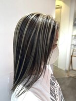 ロンドヴァリー 渋谷店(Lond vallee)&nbsp;白髪ぼかしアンブレラカラーミルクティーベージュ
