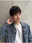 メンズショート/ビジカジ/刈り上げ無し/麻布十番/六本木