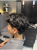 色気ウェーブショート