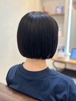 スーリール 戸畑店(Sourire) 20代 30代 切りっぱなしミニボブ